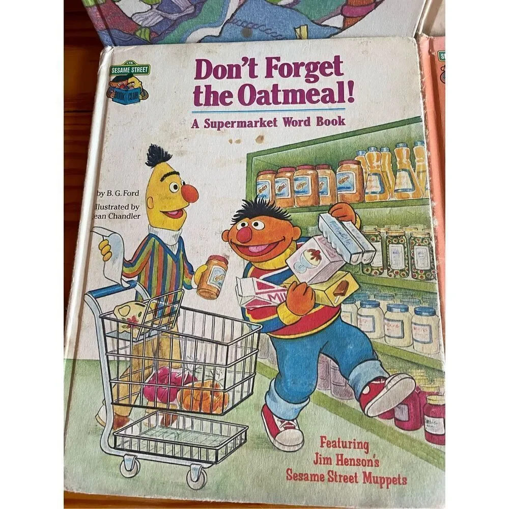1980 Sesame Street Books